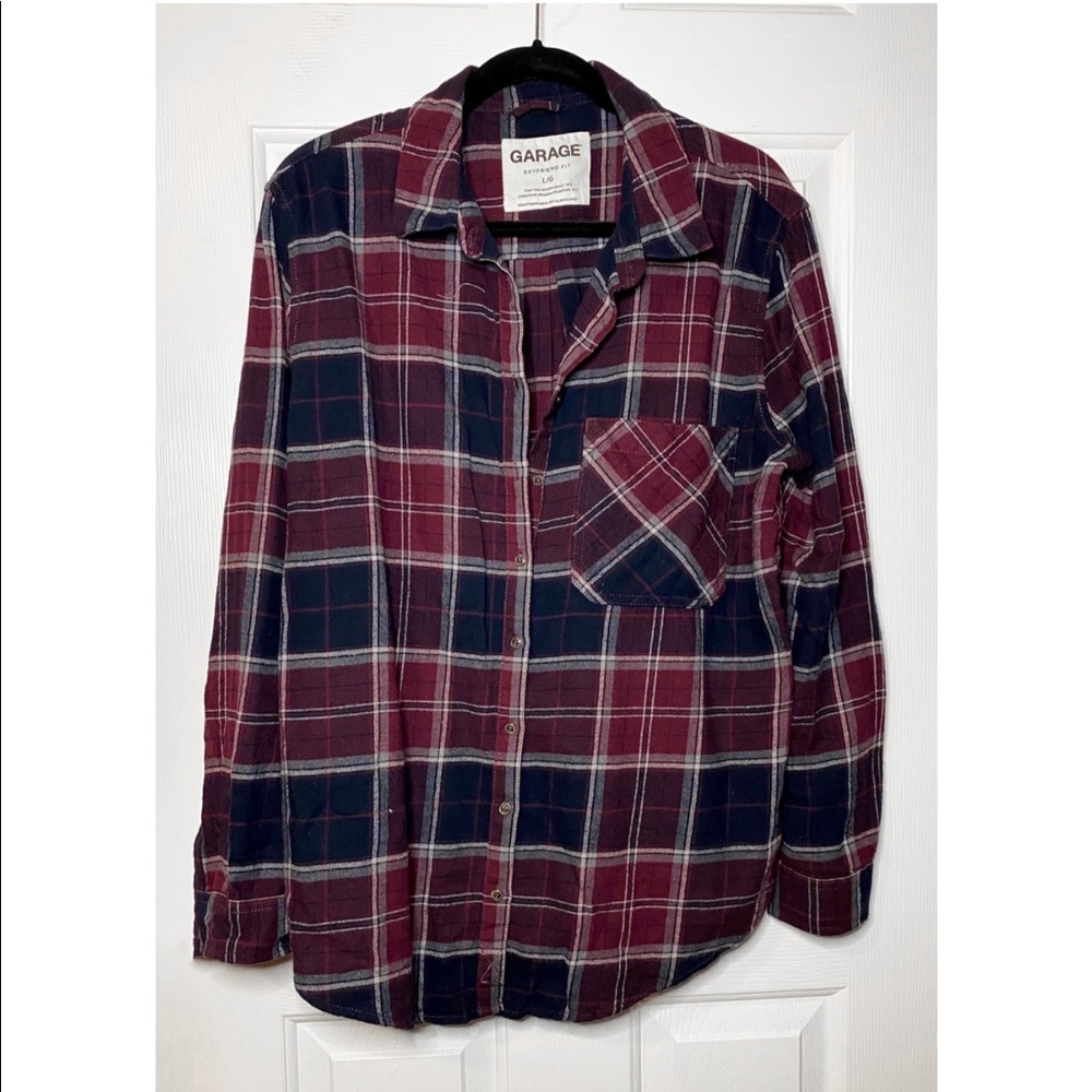 Garage || Boyfriend Fitted Flannel